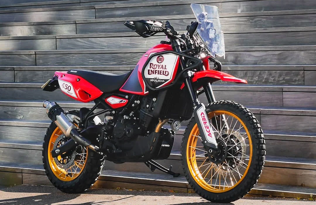 Royal Enfield Himalayan 450 Rally Edition Teased